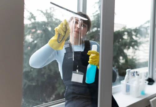 Nettoyage de vitres intérieures et extérieures à Gouex